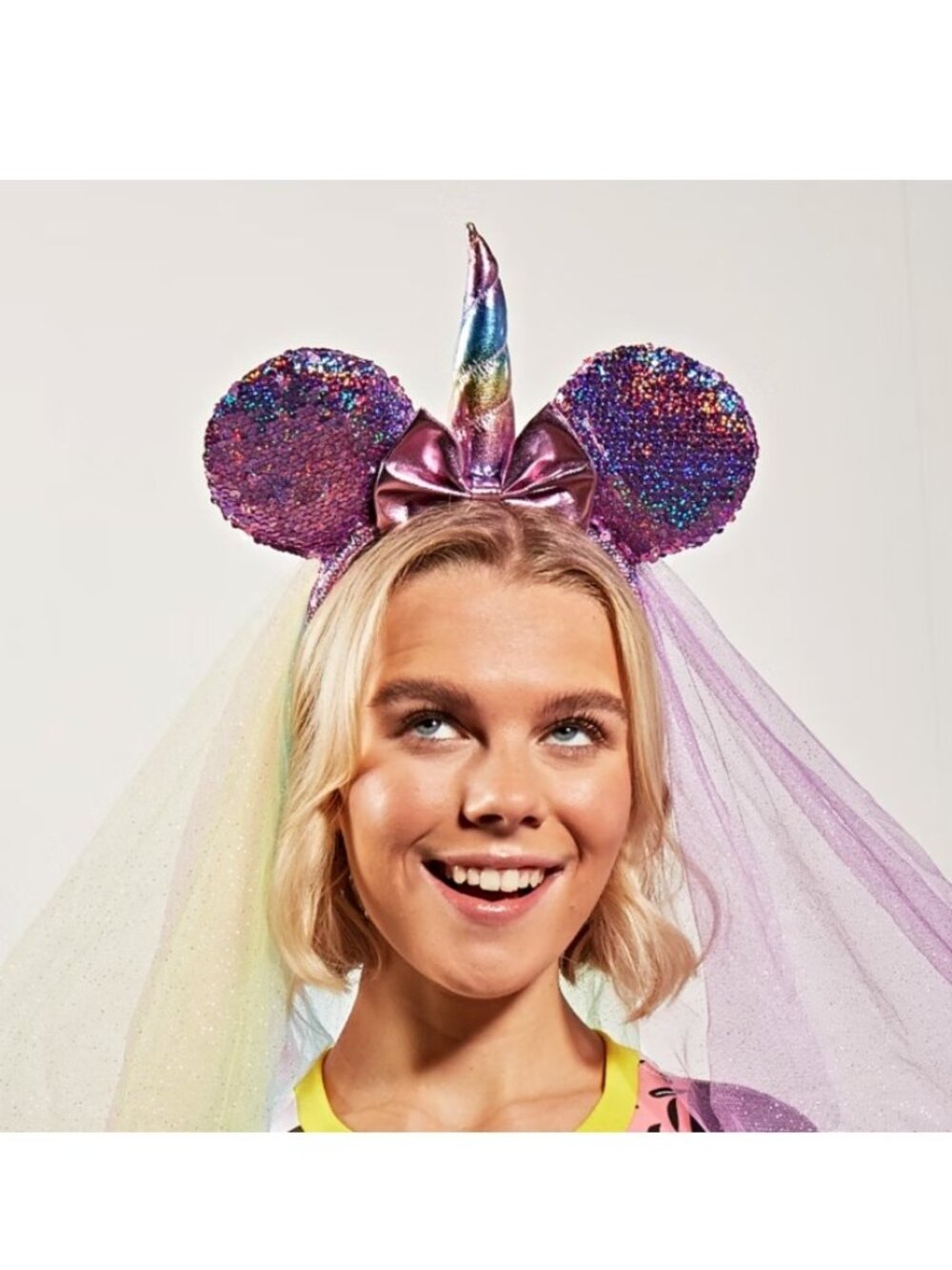 Walt Disney World | Minnie Mouse Unicorn Ears Headband for Adults | One Size